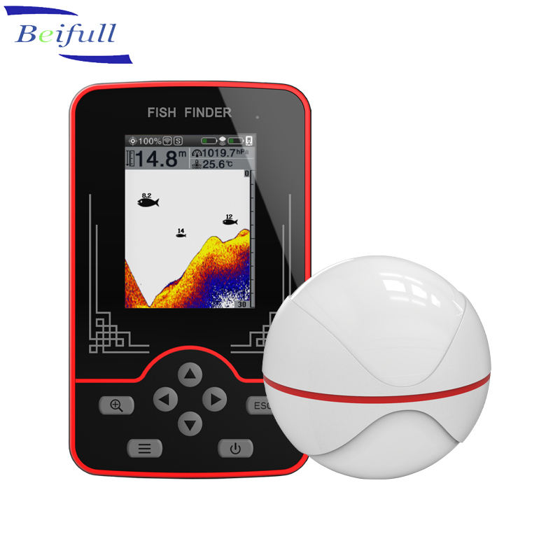 Fish Finder Portable - F13 Pendeteksi Ikan Portabel Nirkabel Sonar