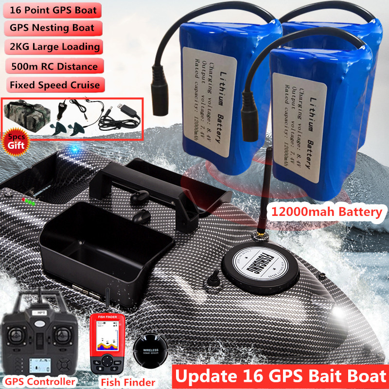 Fish Finder Transducer - Umpan pancing RC crawler kecepatan tetap,