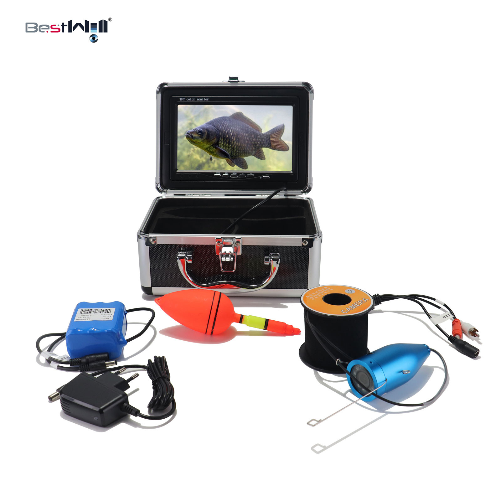 Fishing Camera - Layar IPS 7 Inci 15/20/30M 1000TVL