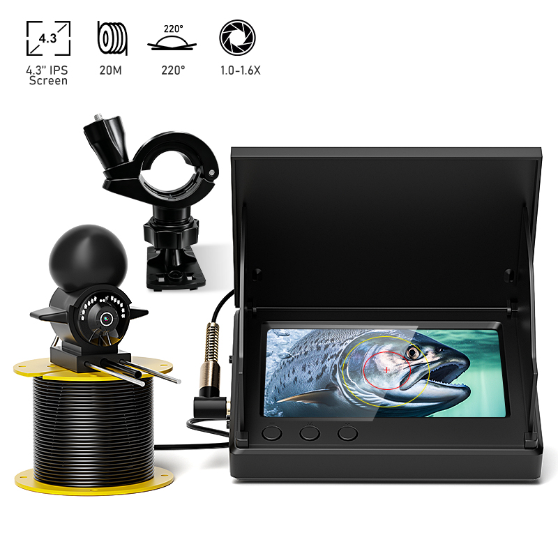 Pencari Ikan Portabel LCD 4,3' - Fishing Camera ulasan dan harga
