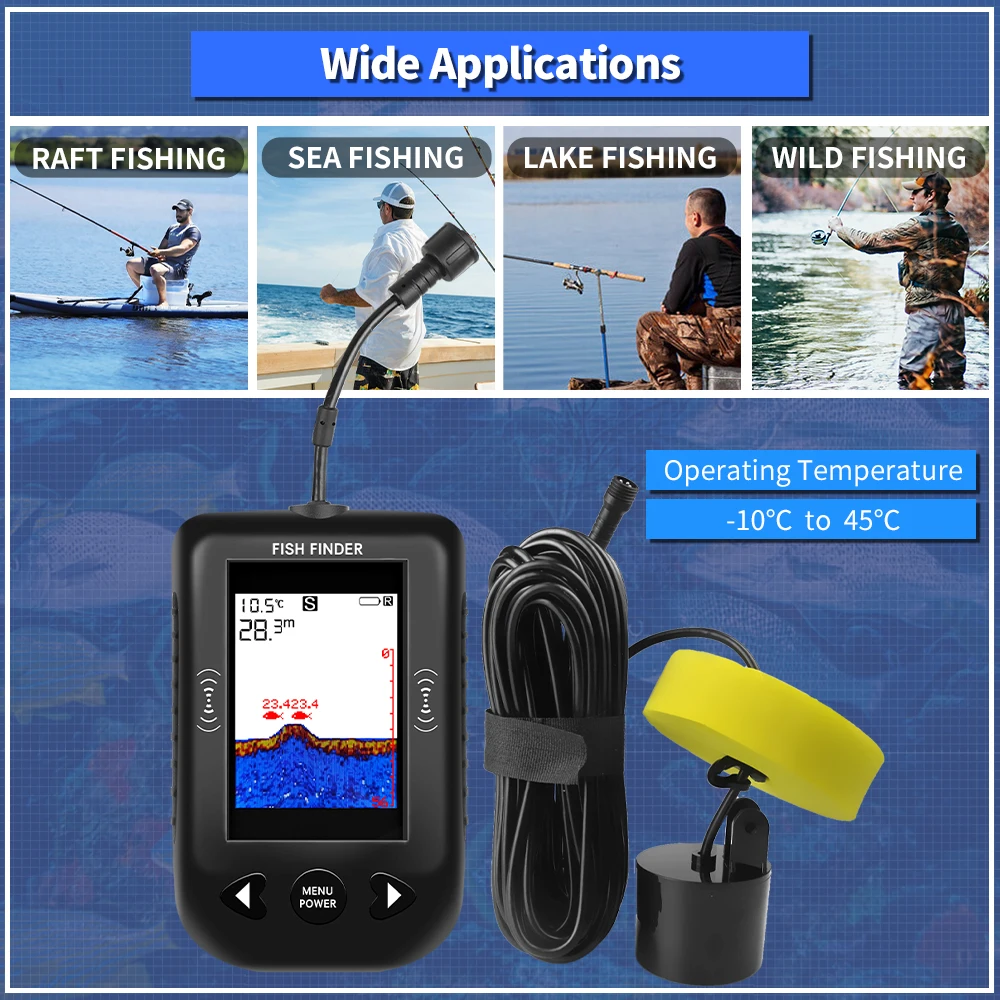 Pencari Ikan Erchang XF03 45 D - Fish Finder Cable ulasan dan harga