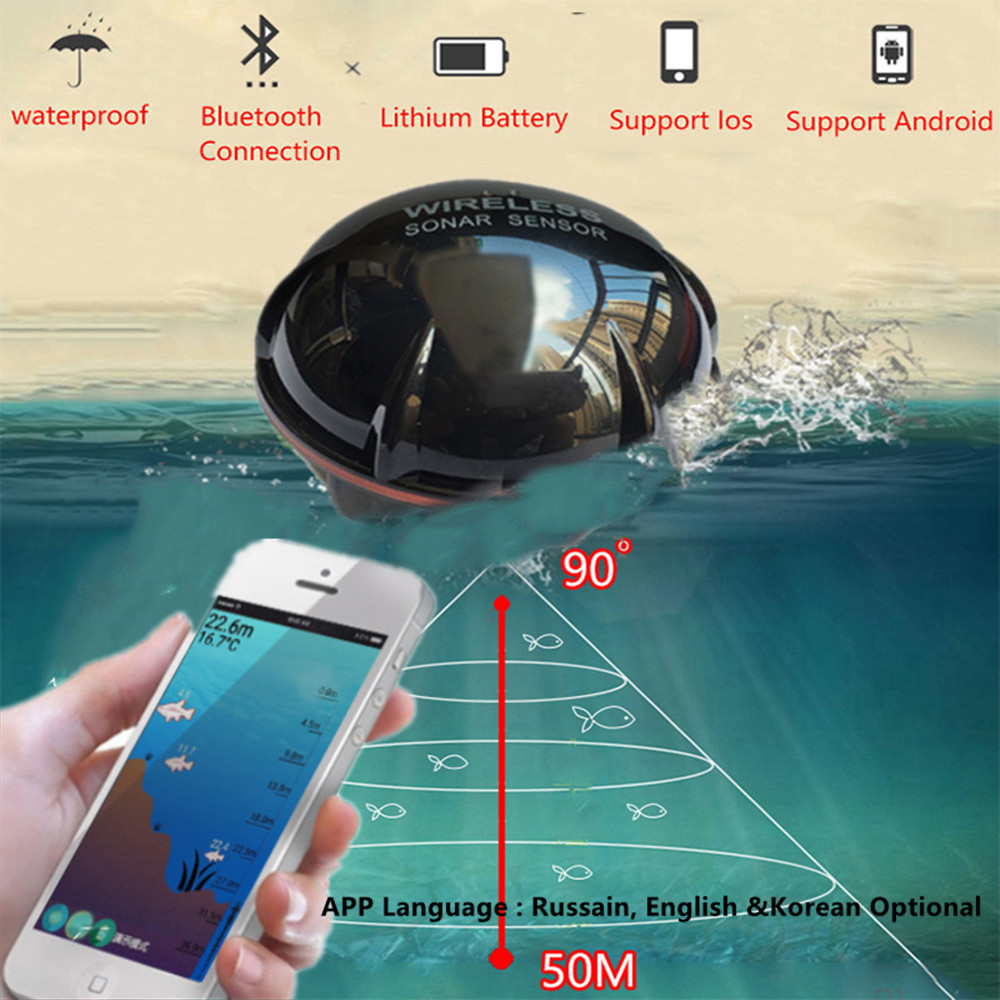 PUPOPAN 100M Ponsel Pintar Bar - Fish Finder Cable ulasan dan harga