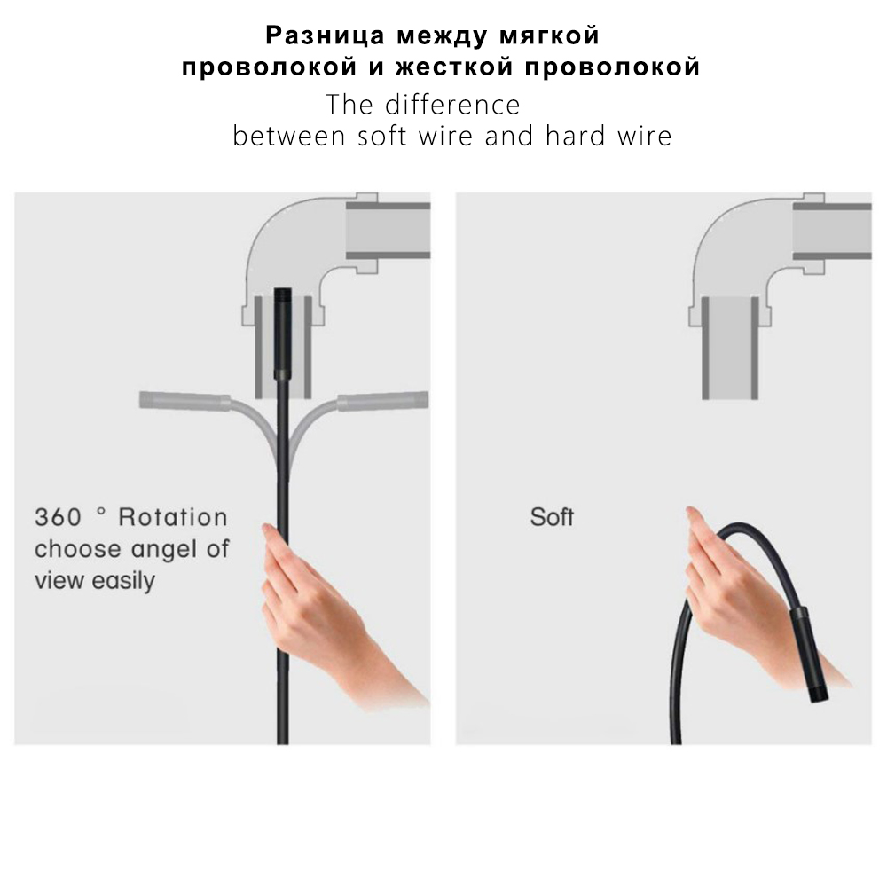 Kamera Endoskopi Pencari Ikan, - Fish Finder Cable ulasan dan harga