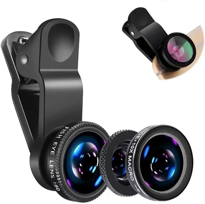 Lensa Kamera Mikro 3in1 Fishey - Fishing Camera ulasan dan harga